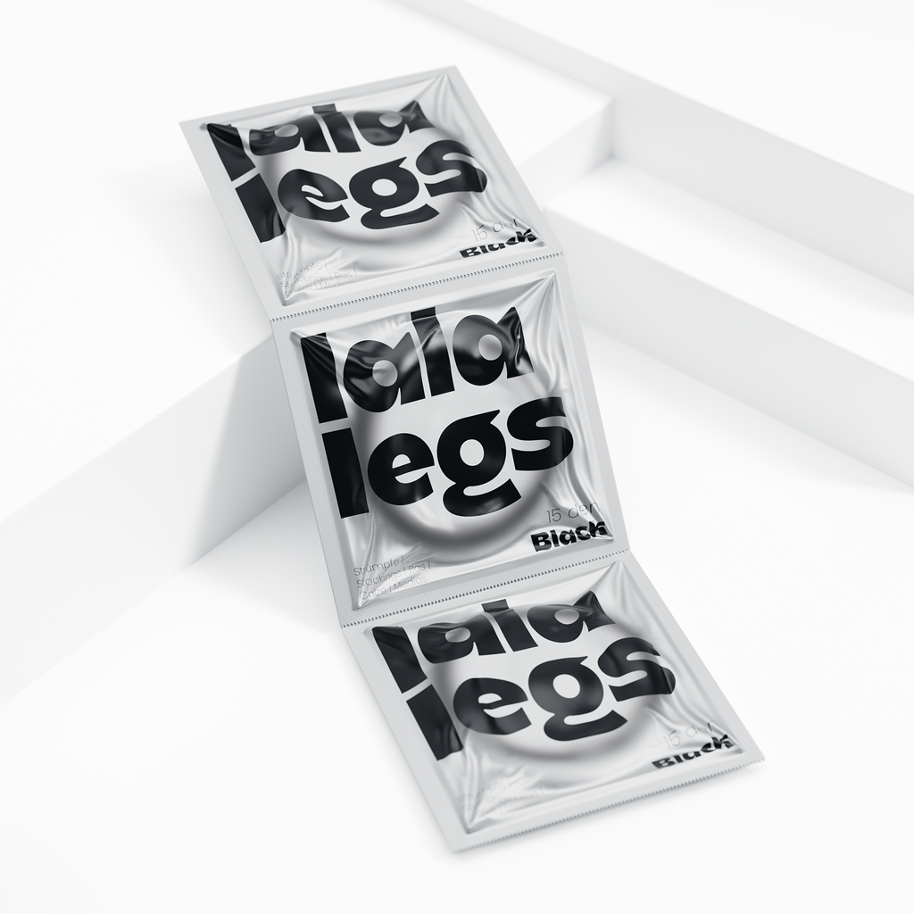3-in-Pack Black Stockings